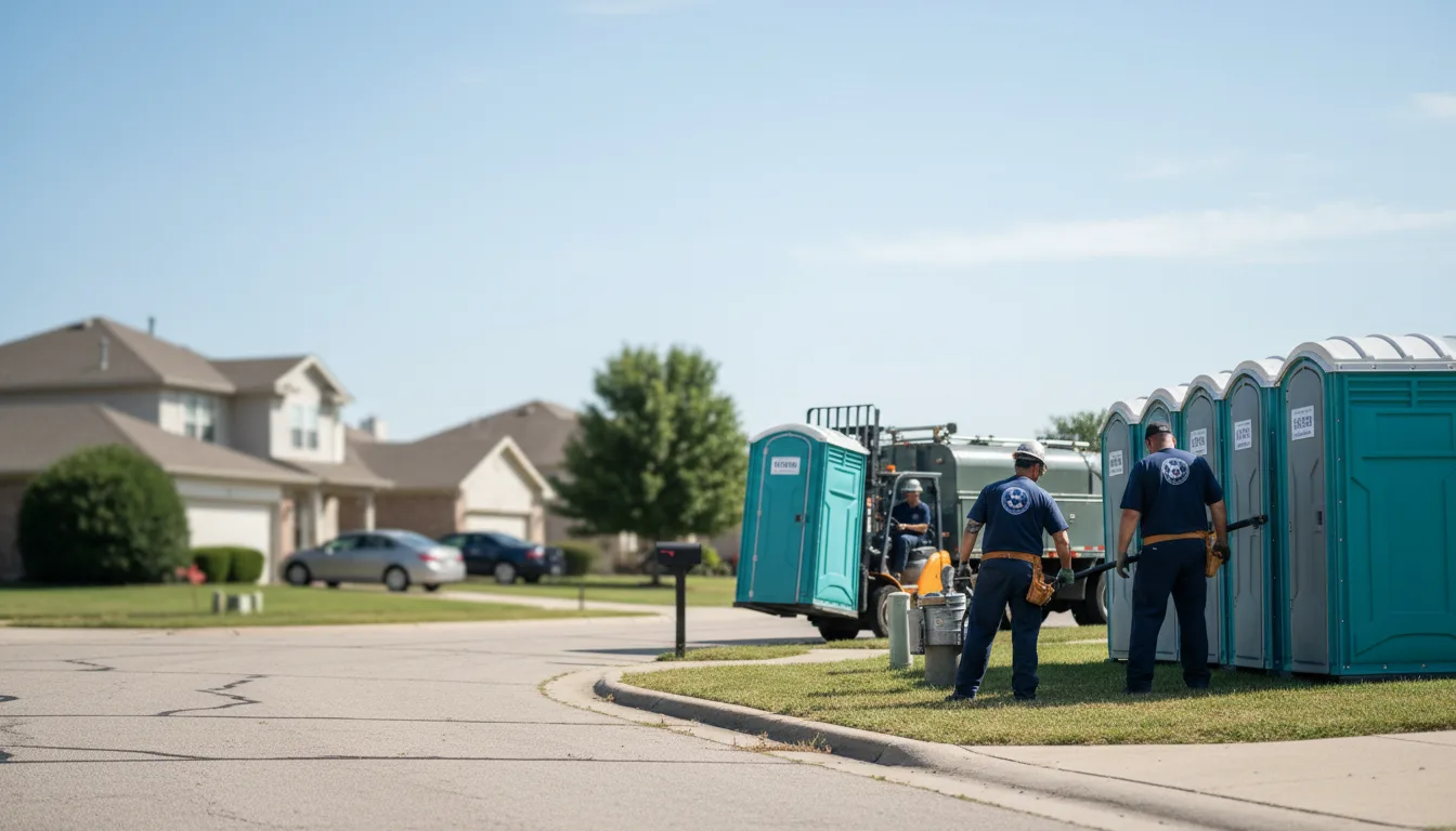 Porta Potty Rental in Pond Creek, OK near me
